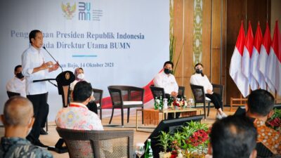 Wujudkan BUMN Go Global, Presiden Minta Adaptasi Teknologi Secepatnya