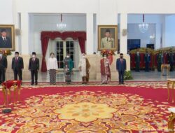 Presiden Jokowi Lantik Andika Perkasa sebagai Panglima TNI