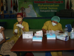 Serbuan Vaksinasi Covid-19 di Berau, Muhammadiyah Siapkan Tujuh Ribu Dosis