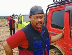 Kendarai Mobil Sendiri, Bupati Kukar Edi Damansyah ke Nusantara dari Jonggon