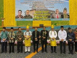 Dihadiri Sultan Banjar, Gubernur Kaltim Kukuhkan Pengurus KBBKT Periode 2022-2027
