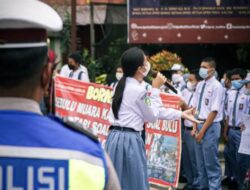 Ratusan Siswa Aksi Damai, Penolakan Pemindahan SMAN 10 Samarinda Kampus A Terus Berlanjut