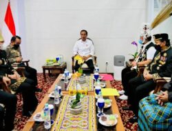 Presiden Bertemu Tokoh Adat Kaltim, Barmuda: Patahkan Tudingan Miring Penolakan IKN