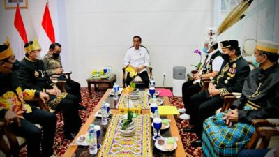 Presiden Bertemu Tokoh Adat Kaltim, Barmuda: Patahkan Tudingan Miring Penolakan IKN