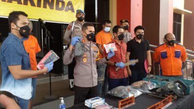 Meresahkan Warga, Pelaku Begal Berhasil Dibekuk Polresta Samarinda
