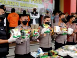 Belasan Kilogram Sabu-Sabu Asal Banjarmasin Gagal Edar di Samarinda