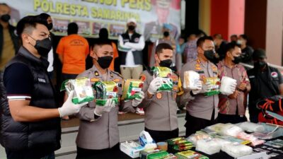 Belasan Kilogram Sabu-Sabu Asal Banjarmasin Gagal Edar di Samarinda