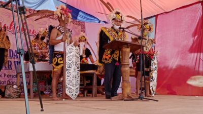 Disambut Suka Cita, Daleq Jempung Dikukuhkan Pimpin Lembaga Adat Besar Tabang