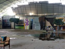 Dispora Kukar Gencar Perbaiki Fasilitas-Fasilitas Olahraga yang Terbengkalai