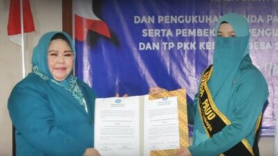 Ketua dan Pengurus TP-PKK Samboja Dilantik, Ini Pesan Maslianawati