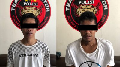 Resahkan Warga Tenggarong, Dua Pelaku Curas Berhasil Diringkus Polisi