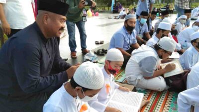 Pemkab Kukar Sukses Selenggarakan Gema, Ribuan Peserta Antusias Mengaji Bersama