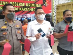 Asik Nyabu, Pelaku Curat Diringkus Satreskrim Polres Kukar
