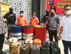 Pelaku Penimbunan Ratusan Liter Solar Bersubsidi Diringkus Satreskrim Polres Kukar