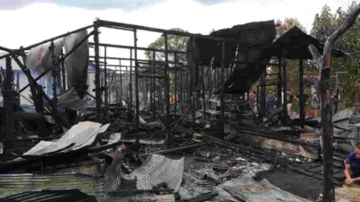 Gara-Gara Masalah Keluarga, Warga Tenggarong Bakar Rumah dan Warung