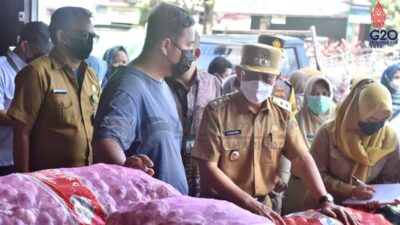 Amankan Lebaran, Wawali Samarinda Rusmadi Sidak ke Pasar hingga SPBU