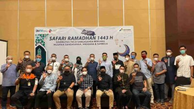 Safari Ramadan 1443 Hijriah, Pertamina EP Sangasanga Field Buka Bersama Muspika Tiga Kecamatan