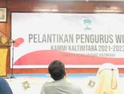 PW KAMMI Kaltimtara Periode 2021-2023 Dilantik, Basri Rase: Harus Ikut Serta dalam Pembangunan