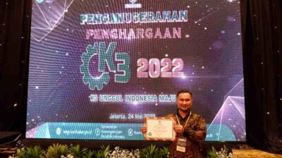 Capai 85 Juta Jam Kerja Tanpa Kecelakaan, MHU Sabet Penghargaan dari Kemnaker