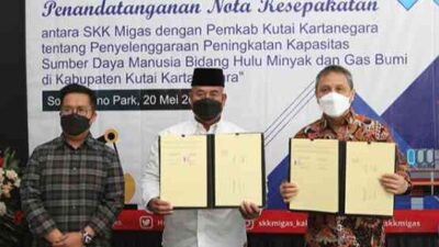 Pemkab Kukar Jalin MoU dengan SKK Migas, Strategi Siapkan Pekerjaan di Industri Migas