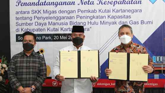 Pemkab Kukar Jalin MoU dengan SKK Migas, Strategi Siapkan Pekerjaan di Industri Migas