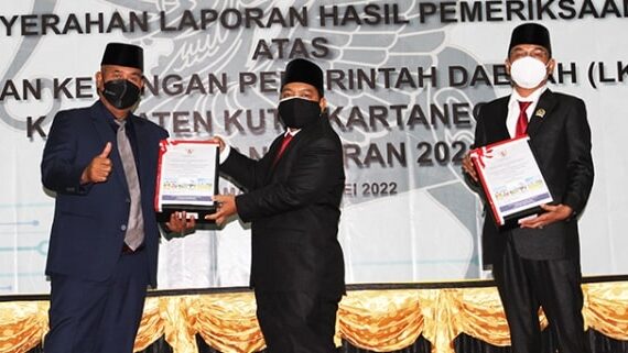 Pemkab Kukar Kembali Raih Predikat WTP dari BPK RI Perwakilan Kaltim