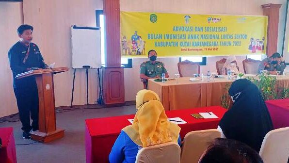 BIAN 2022, Pemkab Kukar Sosialisasikan Pentingnya Pencegahan Campak Rubella