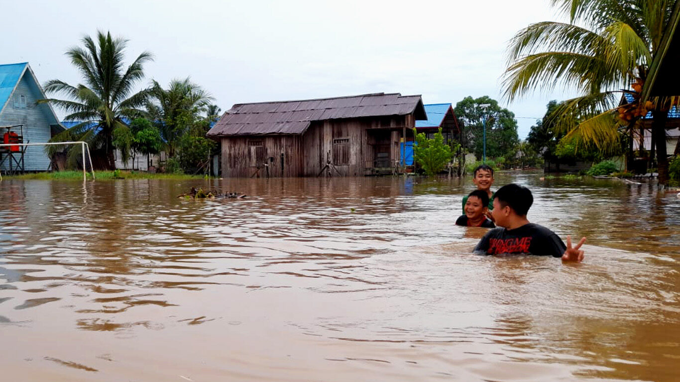 Banjir Kecamatan Tabang, BPBD Kukar Siapkan Evakuasi