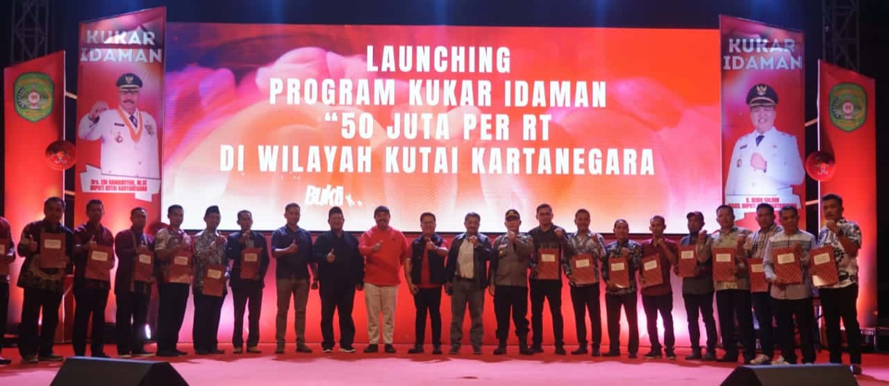 Wujud Komitmen, Bupati Kukar Edi Damansyah Luncurkan Program Rp50 Juta Per RT