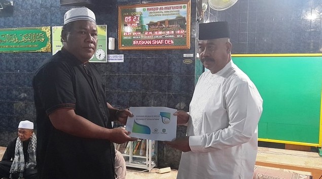 Hibahkan Dana Rehabilitasi, Bupati Kukar Apresiasi Pemakmuran Masjid Al-Muttaqiin Tabang