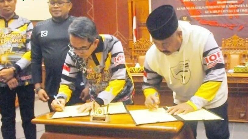 Bahas Kerja Sama Antardaerah, Jajaran Pemkab Kukar Temui Pemkab Kutim