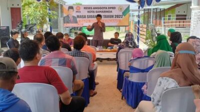 Subandi Reses di Loa Bakung, Terima Keluhan Jalan Lingkungan hingga LPJU
