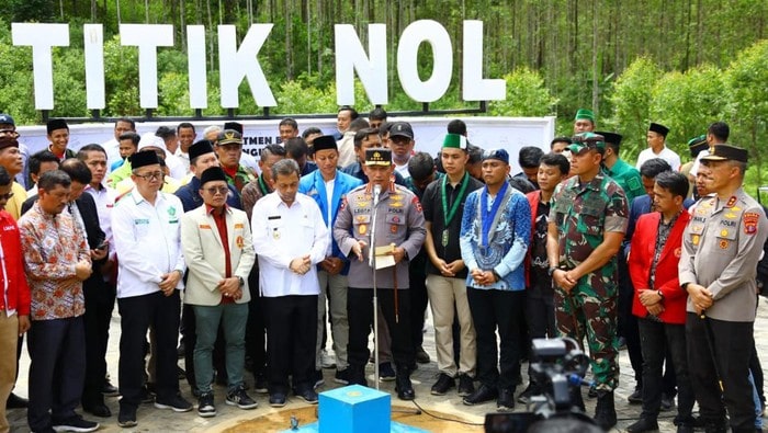 Kapolri dan Elemen Bangsa Berkumpul di Titik Nol IKN, Ada Apa?