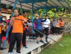 Polres Kukar Rayakan Hari Bhayangkara Ke-76 dengan Beragam Lomba Olahraga