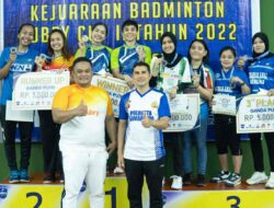 Motivasi Atlet Lokal Samarinda, Aubry Hadirkan Pebulutangkis Nasional