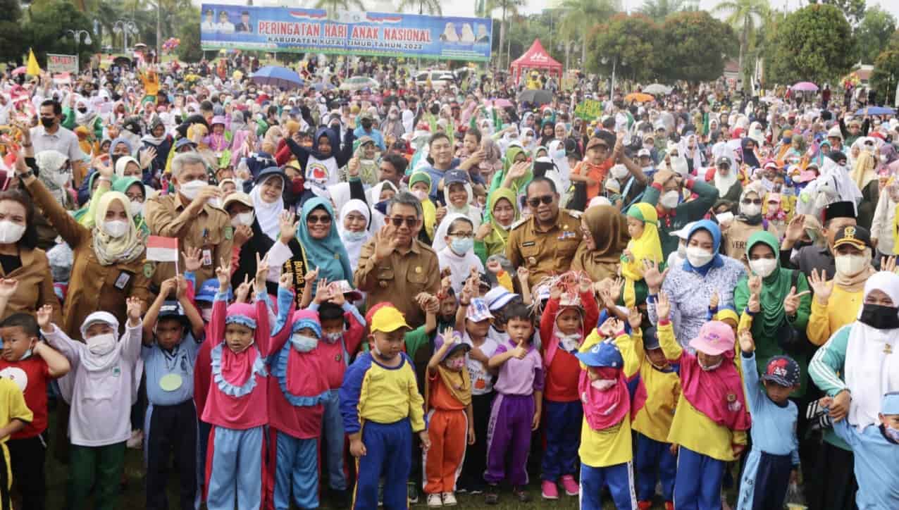 Peringati HAN 2022, Bupati Kutim: Momen Tingkatkan Kualitas Anak dari Semua Sisi