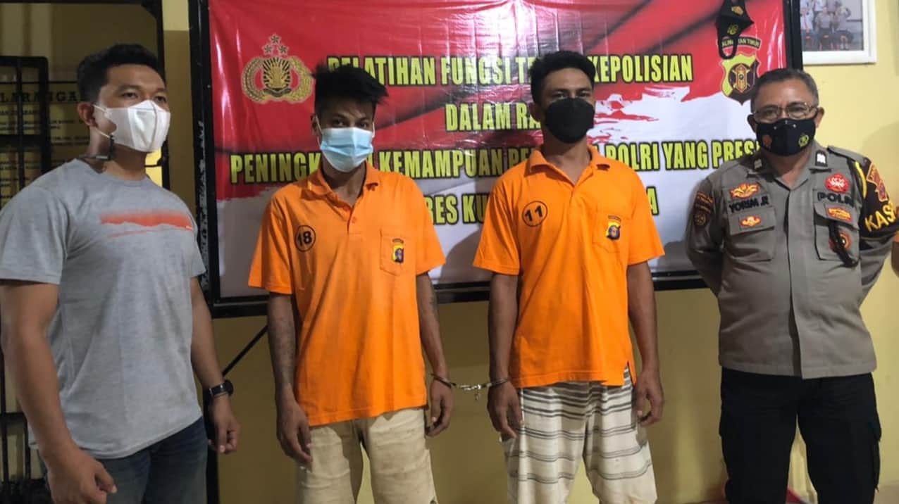 Demi Beli Sabu-Sabu, Dua Warga Muara Jawa Nekat Curi Motor