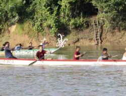 Lomba Perahu Tradisional, Salah Satu Budaya Kutim yang Perlu Dilestarikan