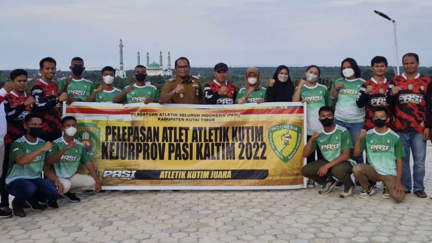 Lepas 20 Atlet Kutim ke Kejurprov PASI, Ini Harapan Wabup Kasmidi