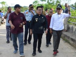 Tinjau Rencana Jalan Provinsi di Samboja, Wabup Kukar: Dikerjakan Tahun Ini