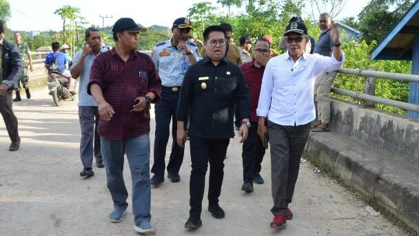 Tinjau Rencana Jalan Provinsi di Samboja, Wabup Kukar Sebut Dikerjakan Tahun Ini