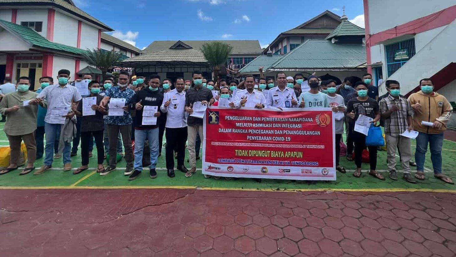 147 Napi Lapas Tenggarong Dapat Asimilasi di Rumah