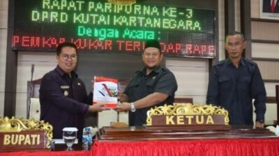 Paparkan Raperda Pertanggungjawaban APBD 2021, Wabup Kukar: Tahun Ini WTP Kesembilan