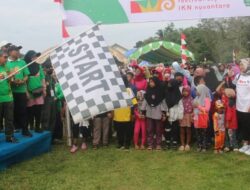 Sambut IKN, KLHK Ajak Warga Sepaku Bergembira Lewat Jalan Santai