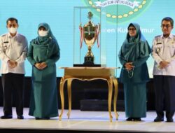 TP PKK Kutim Juara Umum di HKG Ke-50 dan BBGRM Ke-19 Tingkat Kaltim