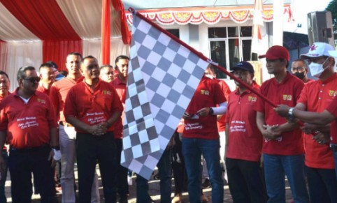 Maknai Hari Kemerdekaan RI, DPRD Samarinda Gelar Jalan Santai