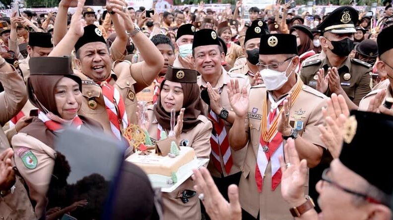 Pimpin Upacara Hari Pramuka, Wawali Samarinda Harap Pengabdian Lebih Baik