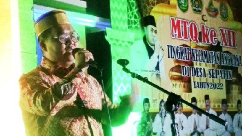 Wabup Kukar Apresiasi Kecamatan Anggana Gelar MTQ di Daerah Terpencil