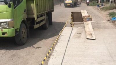 Penanganan Jalan Teratai di Loa Buah Memasuki Bagian Akhir