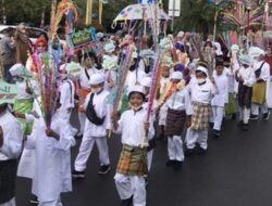 Berlangsung Meriah, Ribuan Pelajar Paser Pawai Taaruf Tahun Baru Islam